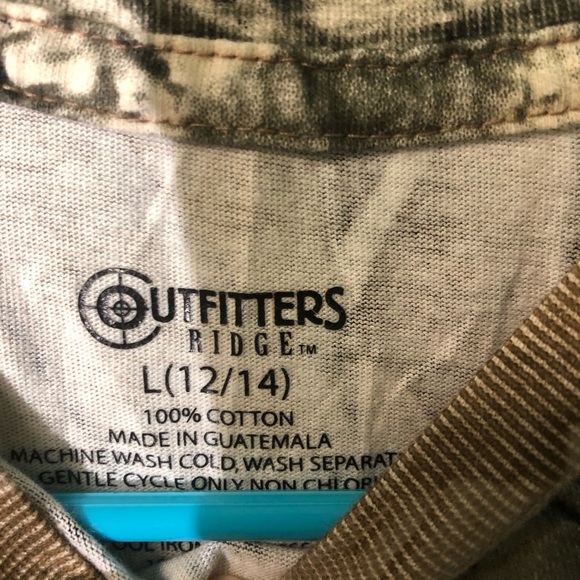 Outfitters Ridge kids camouflage shirt - Picture 3 of 4